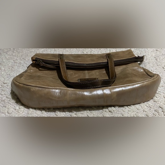 CAVALCANTI Large Leather Shoulder Bag, Tote Like Bag Florence, Italy - Picture 2 of 7